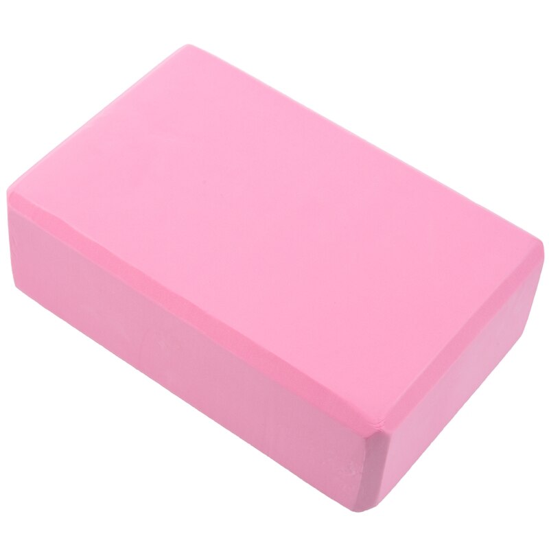 Skum yoga klods til fitness øvelse pink