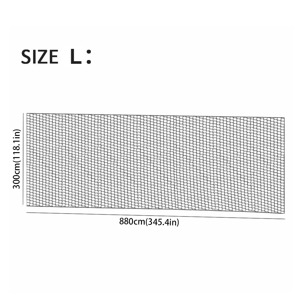 Soccer Backstop Net Soccer Practice Sports Netting Sports Netting Barrier for Backyard Soccer Training