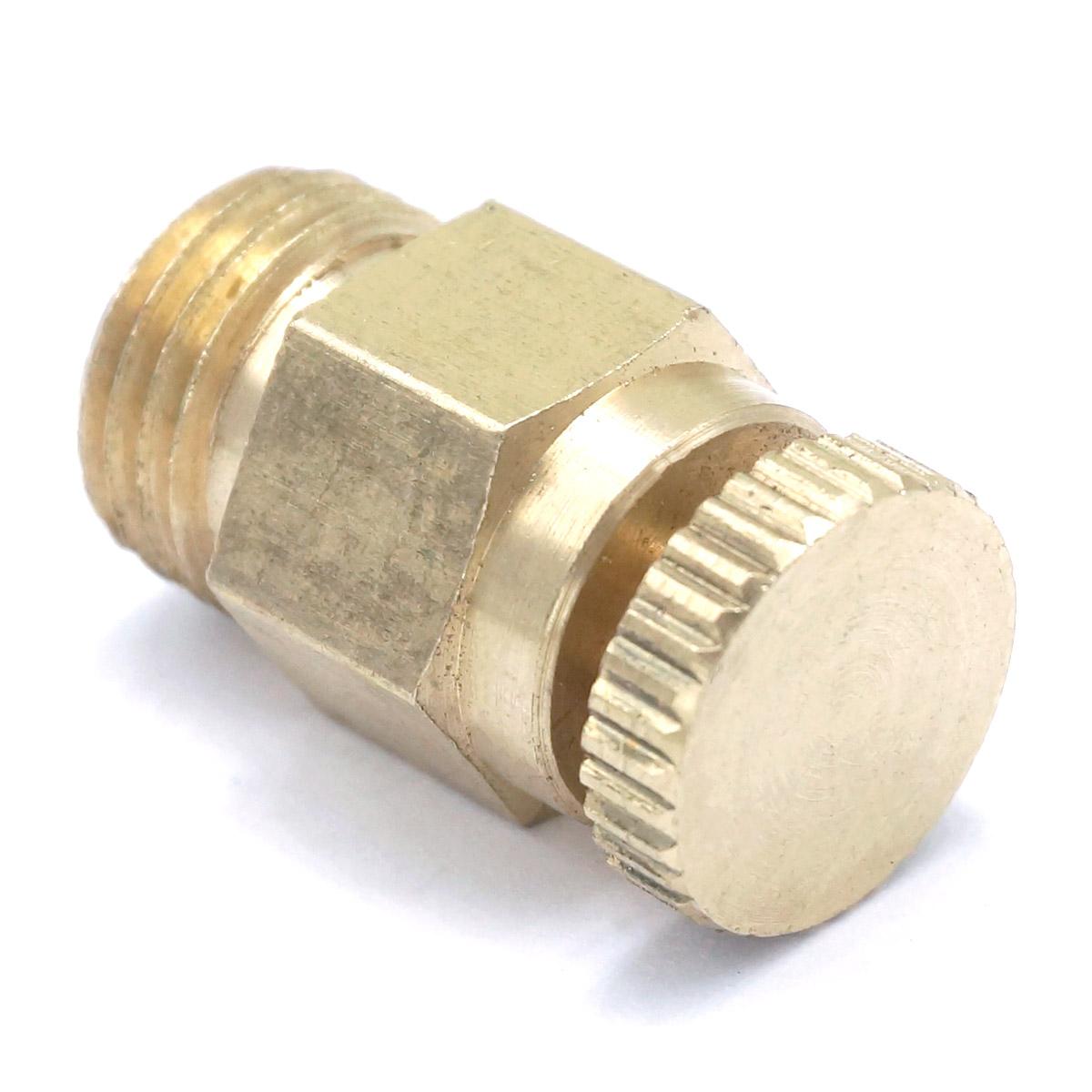 1/8 &quot; 1/4 &quot; 3/8 &quot; 1/2 &quot; bsp  m8 m10 m12 han manuell frånluftsventil luftavlastningsventil avluftningsventil  pn 1.6 mpa för uppvärmning
