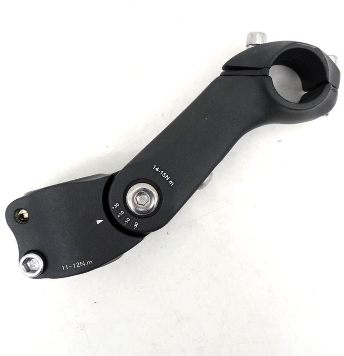 Bicycle Handlebar Stem Ultralight MTB Road Bike 25.4/31.8mm Adjustable Bike Stem 3D Aluminium Alloy: Black B 25.4mm