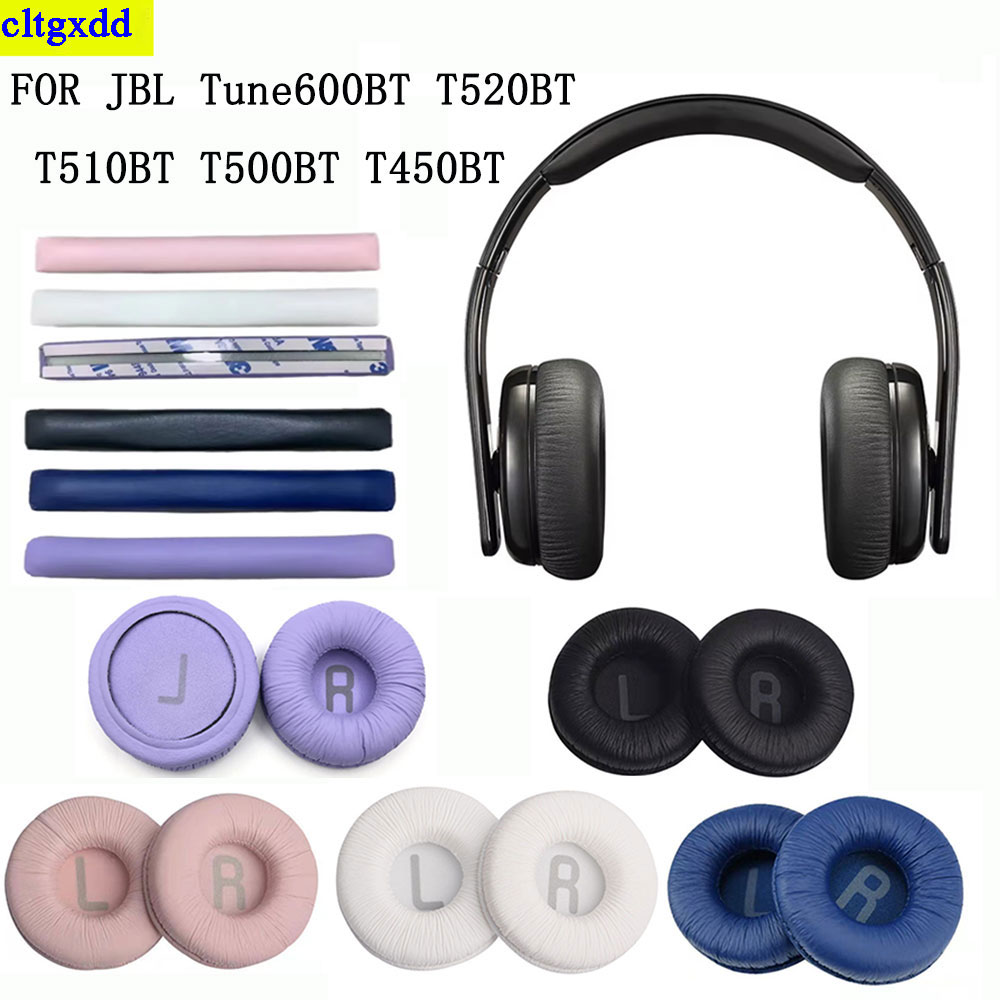 cltgxdd 1 set 70MM ear muff is applicable to FOR JBL Tune600BT T520BT T510BT T500BT T450B soft leather foam ear pad