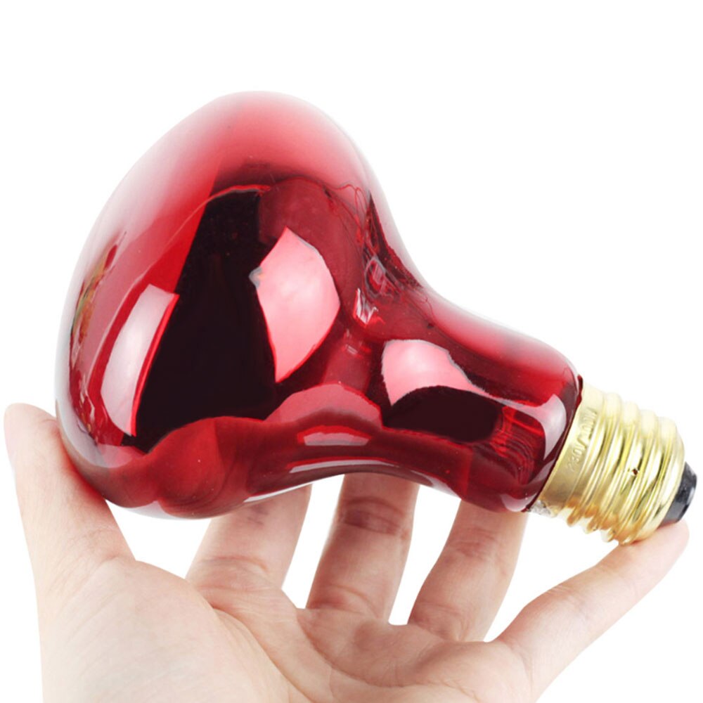 100w Led Infrared Basking Spot Heat Lamp Bulb Red Light Heat Bulbs For Pet Lizards Snakes Reptiles