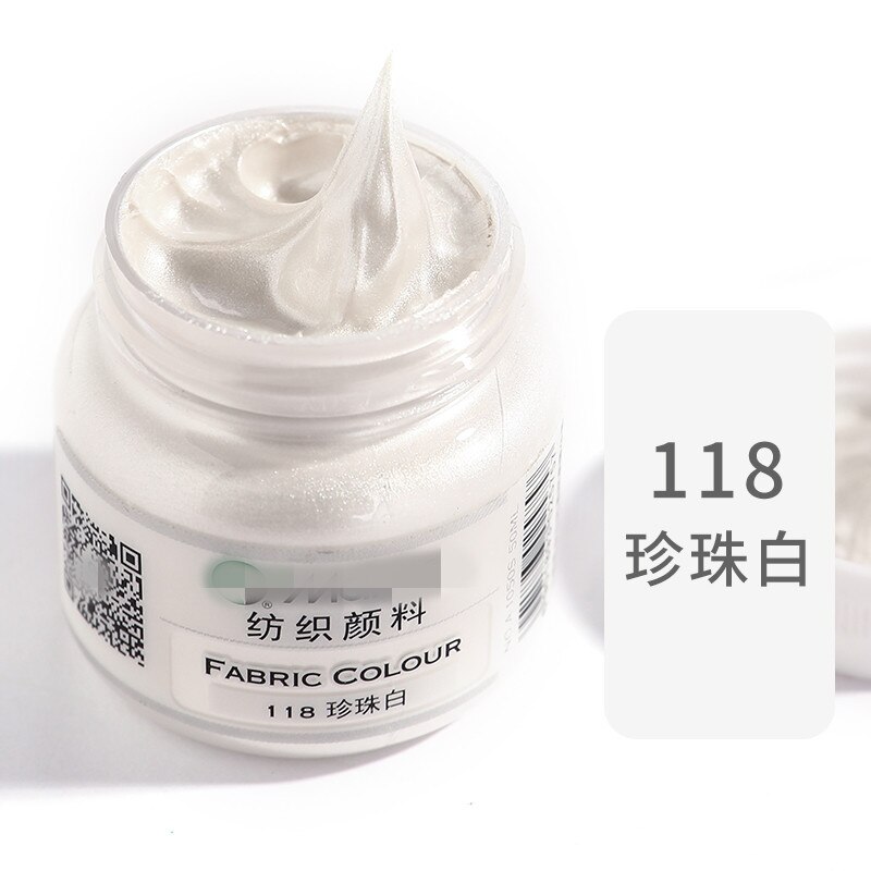 60ml Acrylic Paint Textile Fiber Pigments T-shirt Doodle Diy for Statuary Coloring DIY Hand Clothes Painted Graffiti Pigments: P