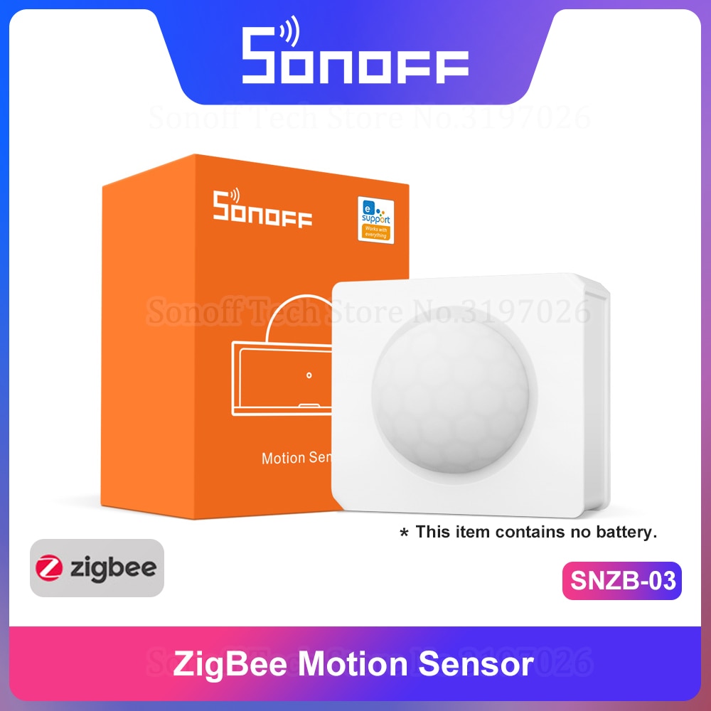 Sonoff Zigbee SNZB-03-Zigbee Bewegingssensor Handige Smart Apparaat Detecteren Motion Trigger Alarm Werken Met Zbbridge Via Ewelink App