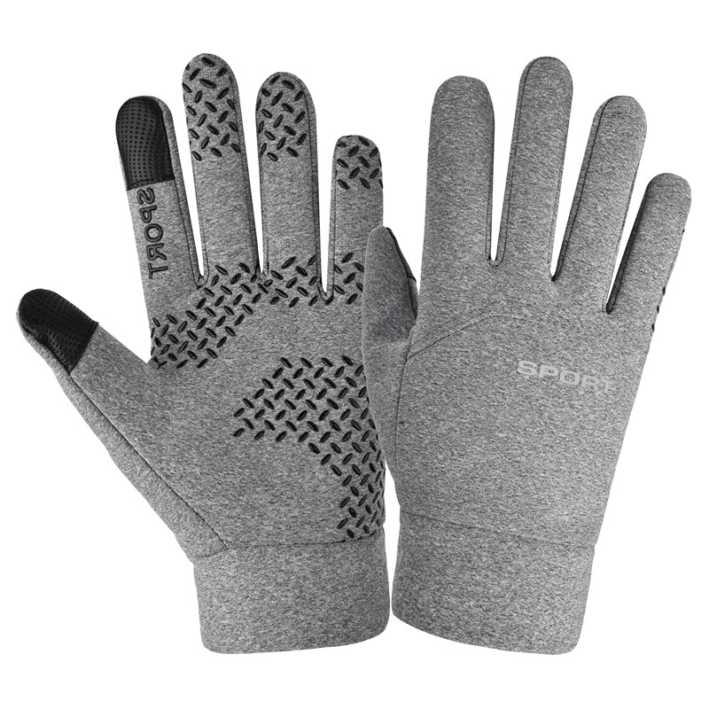 1 Pair Winter Fishing Gloves Women Men Universal Keep Warm Fishing Protection Anti-slip Gloves 2 Cut Fingers Outdoor Angling: black