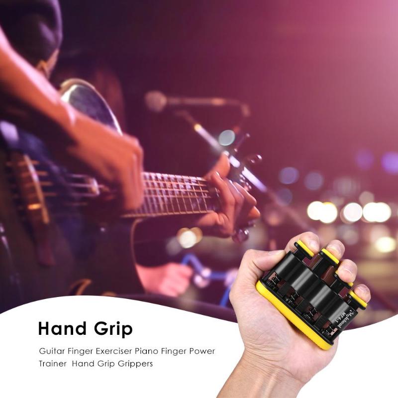Håndgreb finger træner forstærker justerbar styrketræning hjemme fitness udstyr klaver guitar finger træner