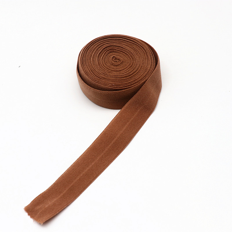 2CM 5m Farbe Einfassung Elastische Band Hohe Elastizität Doppel Falten Gummiband Hause Spitze Dekoration Nähen Gürtel Kleidung zubehör: Navajo weiß