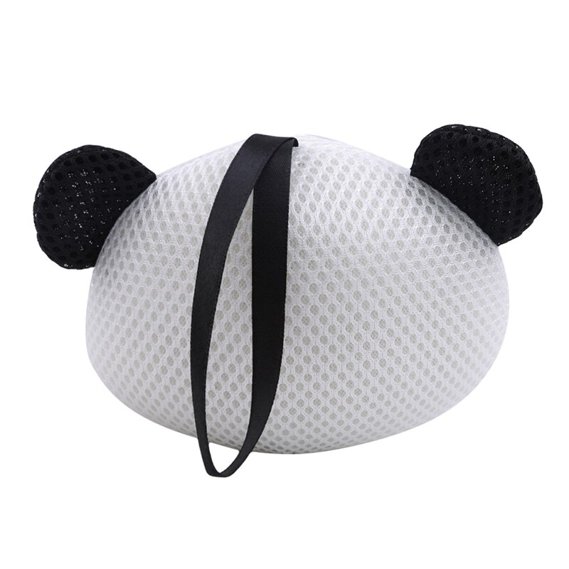 bambino costume Da Bagno pulire Del panda Del Fumetto di Spugna Sfera del Bagno Morbido Doccia Carino Pelle-amichevole Da Bagno Pulire Bambini Articoli per La Casa Bagno