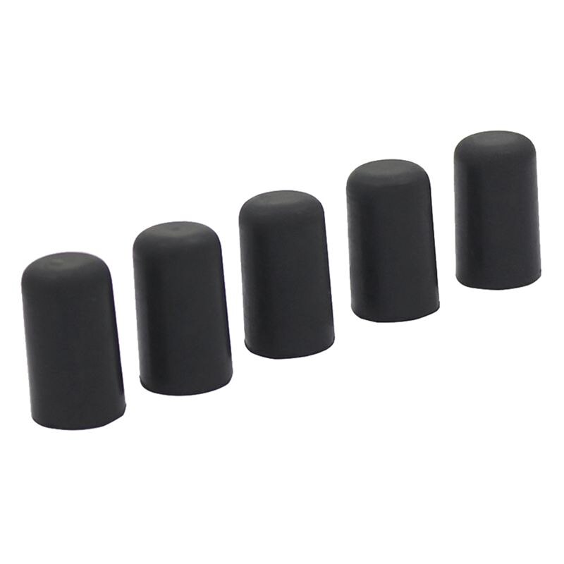 5 Pcs Cello Eindpin Tip Protector Rubber Cello Staart Pin Case Tip Cap Protector Antislip Mat Voor Cello snaarinstrumenten Viool Onderdelen
