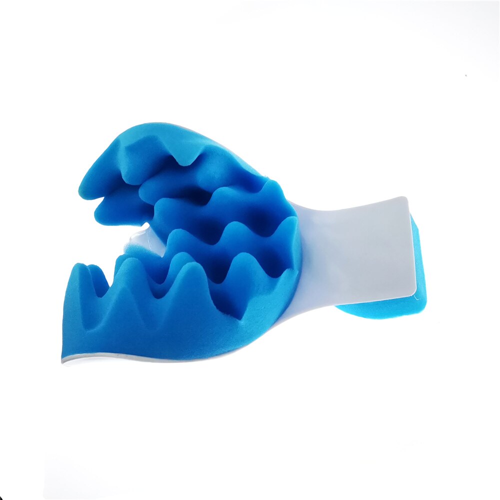 Neck Support Tension Reliever Neck Shoulder Relaxer Blue Sponge Releases Muscle Tension Relieves Tightness Soreness Theraputi: Default Title