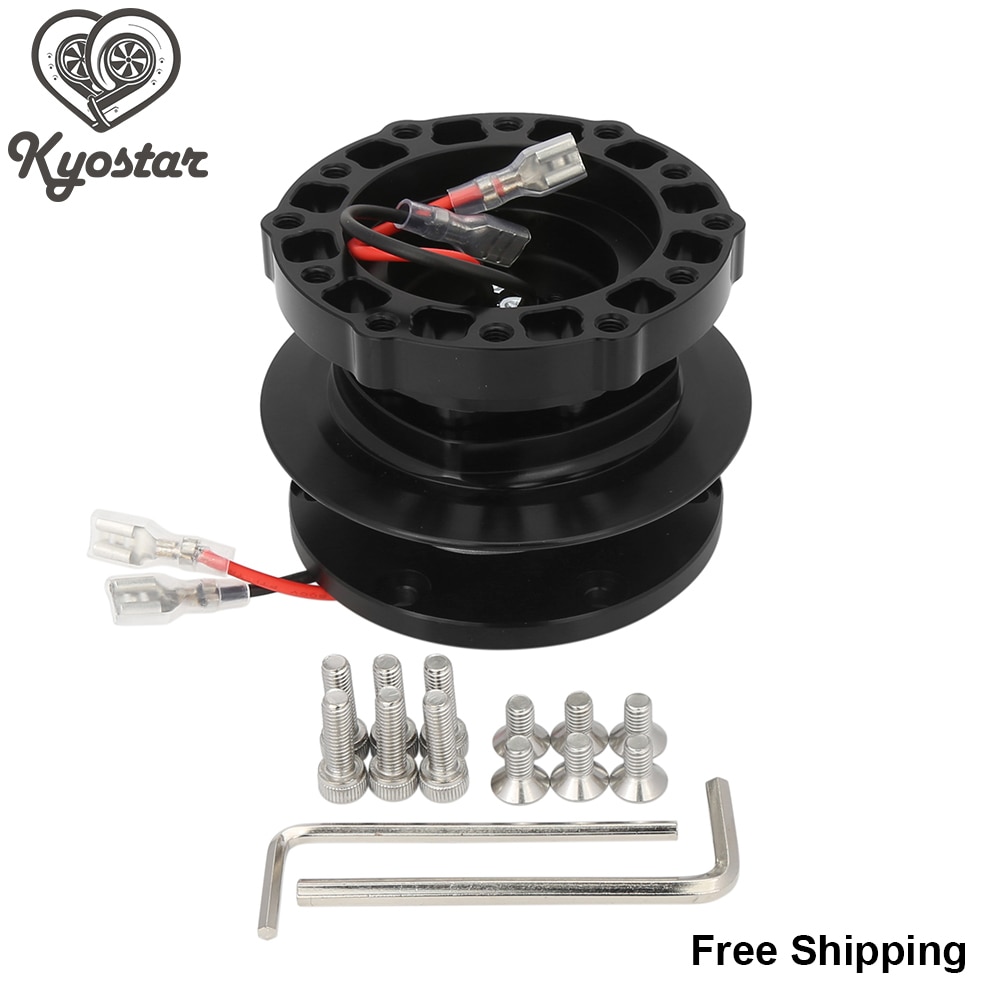 Universal Boss kit 12 Blots Racing Car Steering Wheel Quick Release Hub Adapter Boss Kit