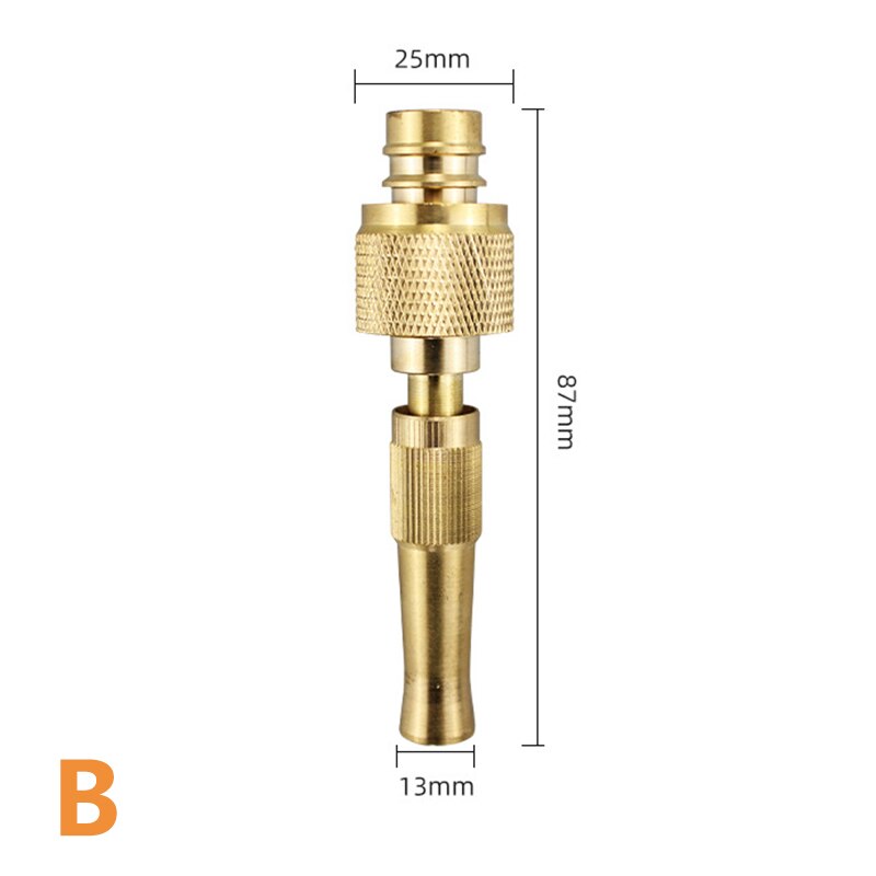 Spray Nozzle Spray Sprinkler High Pressure Direct Spray Garden Hose Adjustable Sprinkler Garden Hose Sprinkler System Tools: B