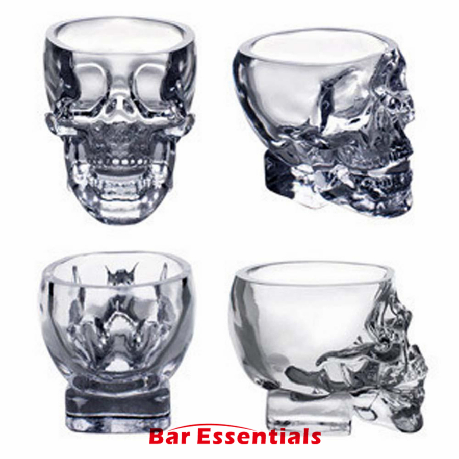 Calavera de Cristal copa de Vodka de vidrio transparente Calavera de Cristal de la taza de cristal de whisky vino Vodka Bar Club cerveza de vidrio de vino de cristal