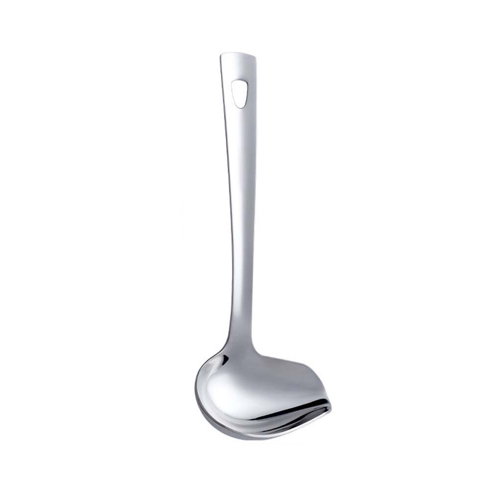 1pc färgglada 304 rostfria såssked med pip liten soppslev serveringssked olja sked köksredskap: 5