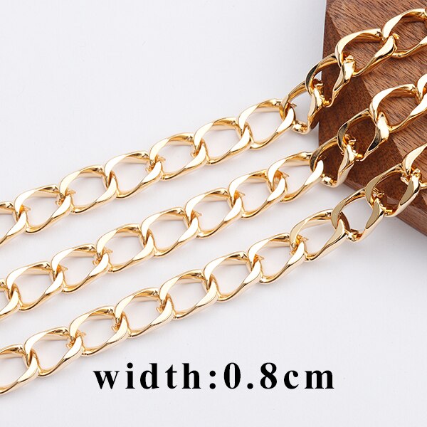 YEGUI C131,jewelry accessories,diy chain,18k gold plated,0.3 microns,jewelry making,diy bracelet necklace,hand made,1m/lot: C13107