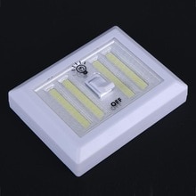 Multifunctionele LED nachtlampje Emergency energiebesparing Deur Lichtschakelaar Vierkante Slaapkamer Lamp Kast Trappen Kast Wandkandelaar