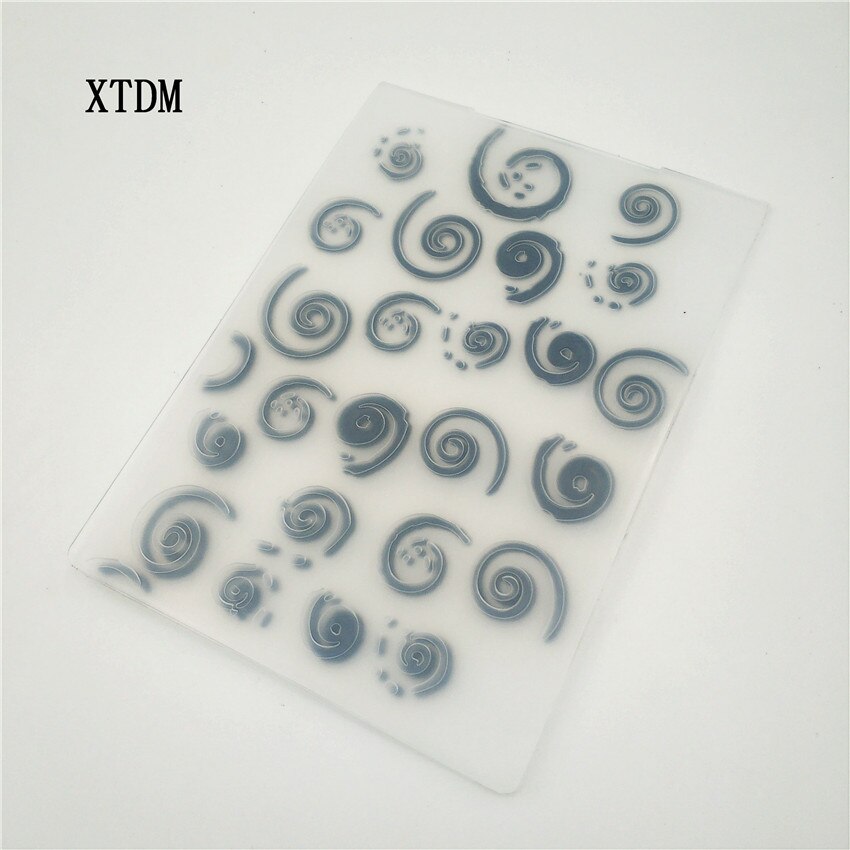 plastic circle template craft card making paper card album wedding decoration scraping Embossing folders