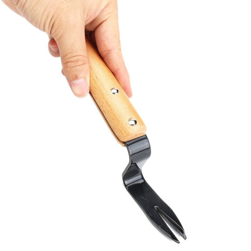 Weeding Tool Portable Anti-rust Outdoor Lawn Weeder Garden Hand Tools Handle Garden Remove Weeds Shovel Garden Cour