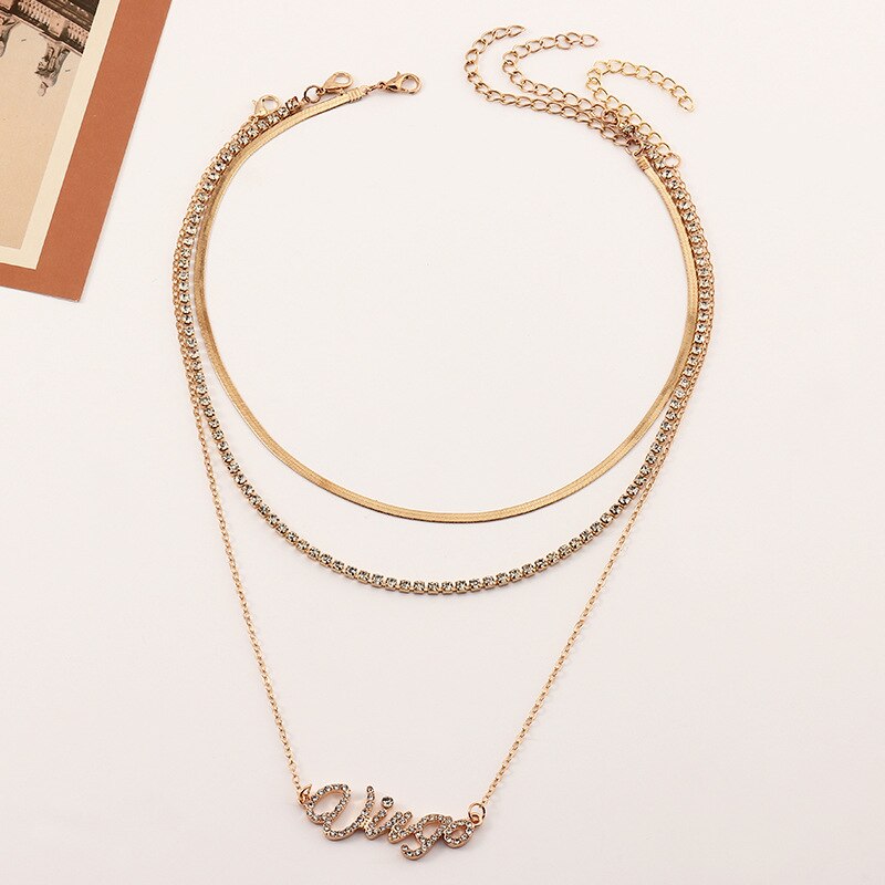 3 Stk/set Multilayer Sterrenbeeld Hanger 12 Constellation Ketting Horoscoop Ram Leeuw Schorpioen Snake Chain Choker Verjaardag Sieraden