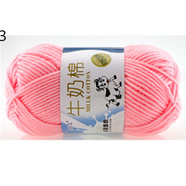Warm DIY Milk Cotton Yarn Baby Wool Yarn for Knitting Children Hand Knitted Yarn Knit Blanket Crochet Yarn: 3