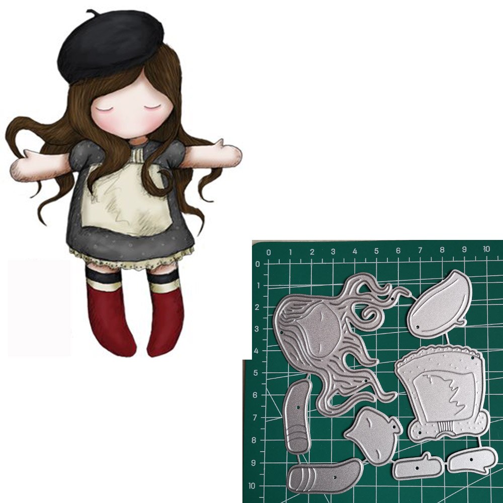 76 Clown mädchen schablonen für diy scrapbooking sterben neuheiten metall schneiden stirbt für karte, der rahmen stirbt