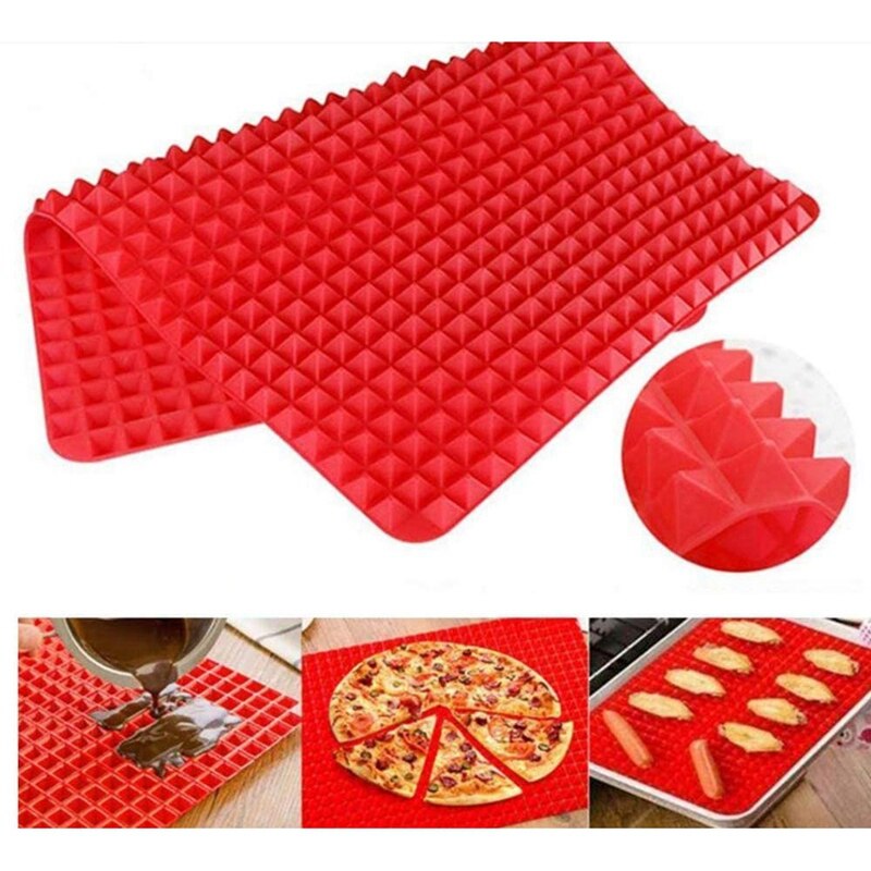 Piramide Bakken Matten, Piramide Oven Mat Siliconen Koken Matten, non Stick Herbruikbare Bakvormen Pan Keuken Tool Voor Grillen Bbq