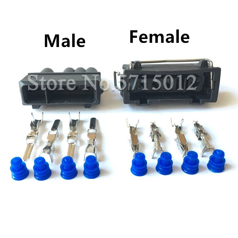 4 hul 357 972 754 j / 357 972 964 k auto ilt sensor stik automotive vandtæt stik 357972754j 357972964k til vw