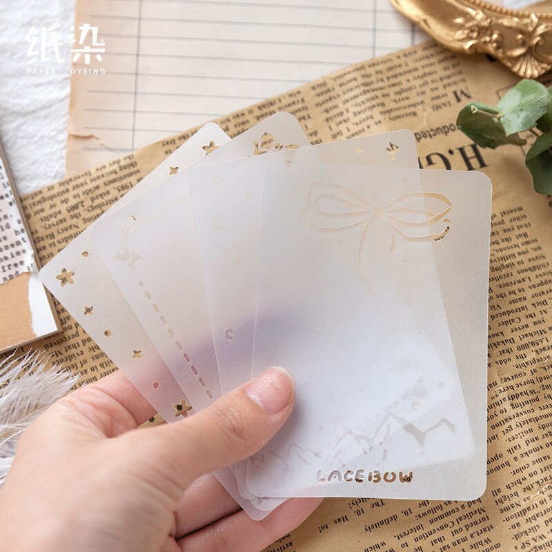 Papel de ácido sulfúrico para manualidades, álbum de recortes, agenda de teléfono móvil, decoración, material de papel, 15 Uds.