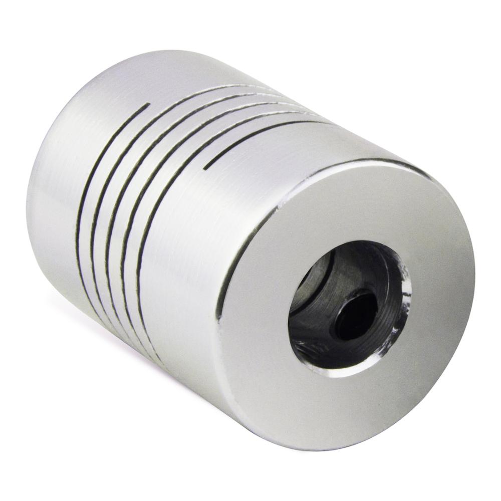 5 kpl joustava kytkin alumiini cnc-askelmoottorin leuka-akselin liitin 5mm to 8mm od 19 x 25mm 3d tulostimen osalle ender 3 liitintä