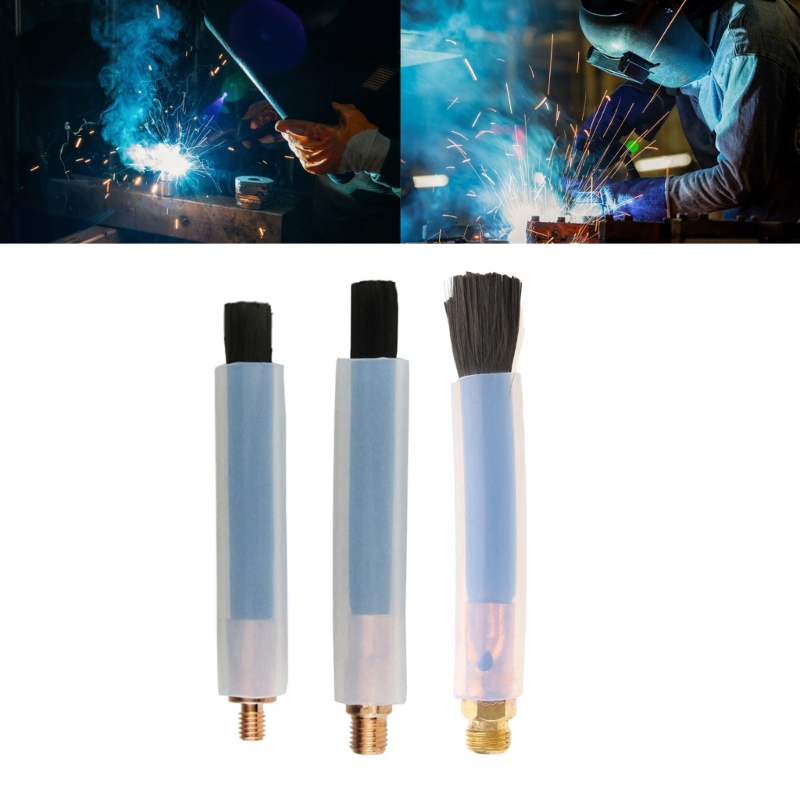 6/8/10mm Pickling Brush Weld Cleaning Tool Carbon Fiber Brush Welding Brush