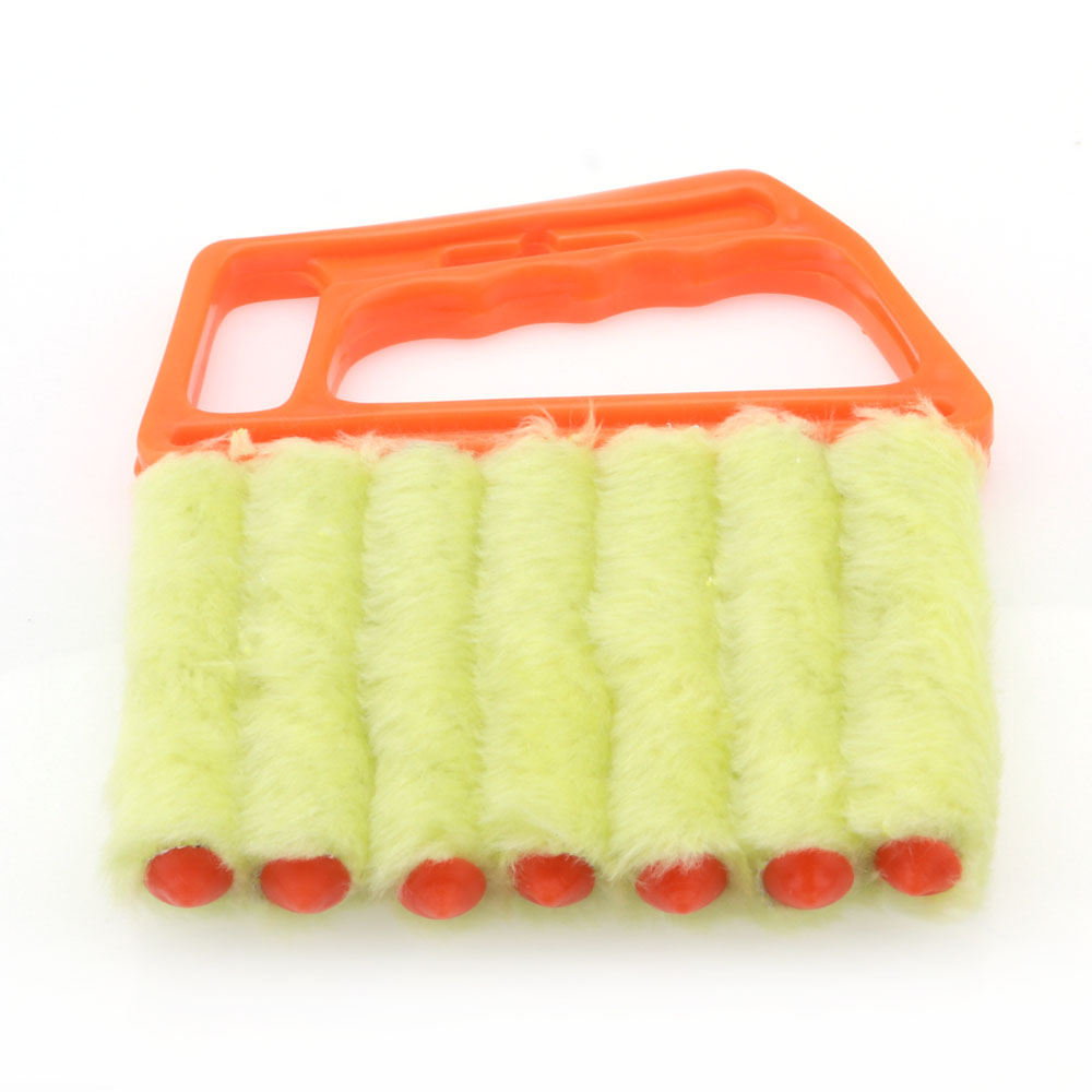 LemonBest Microfiber Venetian Blinds Cleaning Brush Slat Dust Cleaner Cleaning Clip Duster Window Air Conditioner Duster Brushes