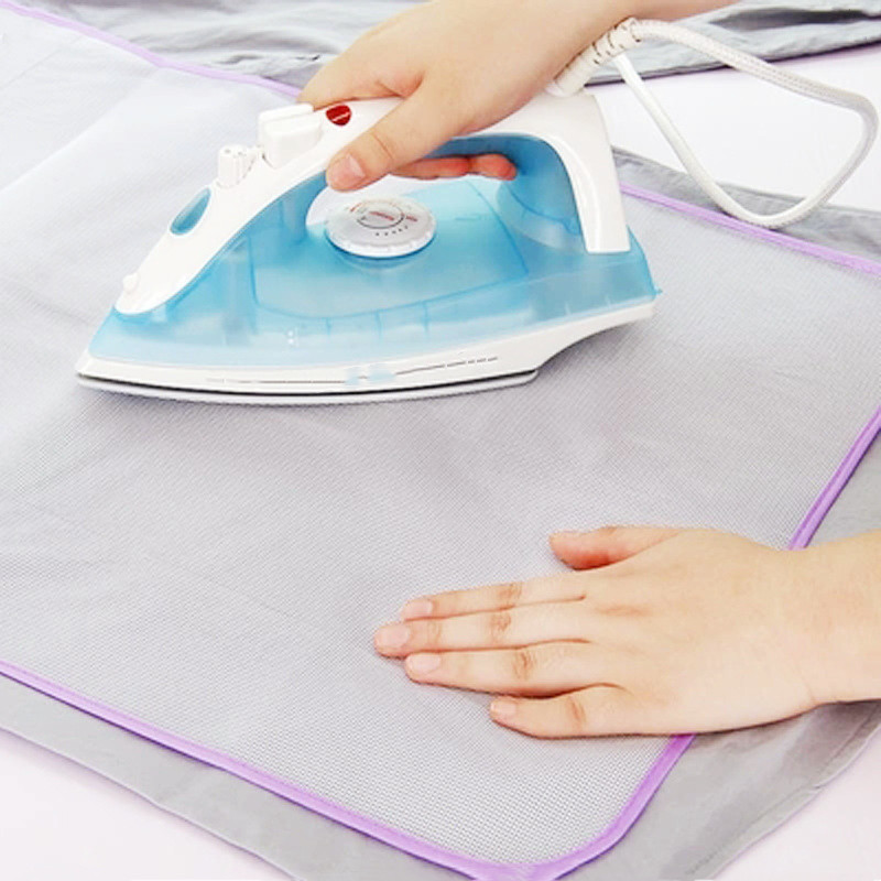 Cuscino da stiro in rete uso domestico isolamento termico protettivo stampa panno da stiro in rete protezione proteggi indumenti delicati Mini ferro da stiro