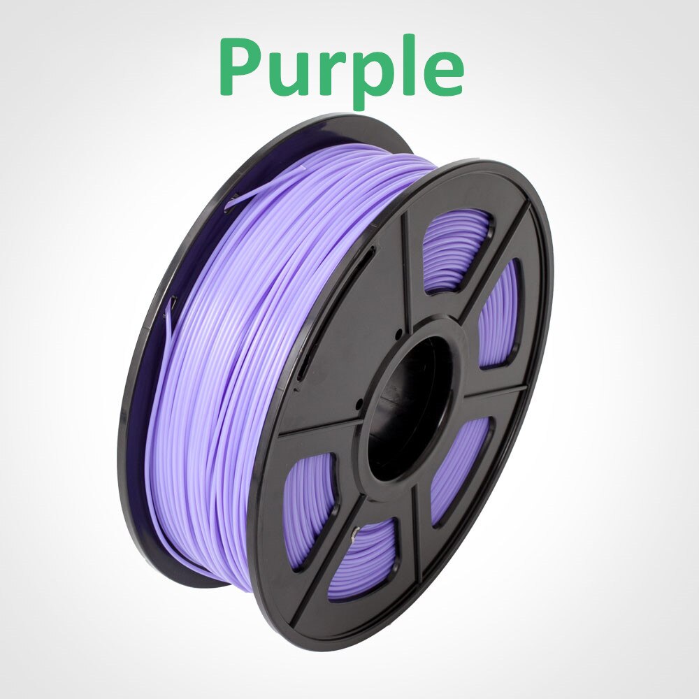 Violet PETG 3D matériel pour bricolage sublimación impresora 3d imprimante Filament 1.75mm Transparent blanc plastique pour bricolage: PETG-purple