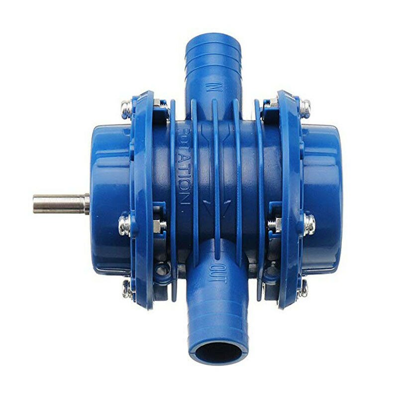 Self-Priming Hand Electric Drill Water Pump Miniature Self-Priming Home Garden Small Pumping Heavy Duty Centrifugal Pumps
