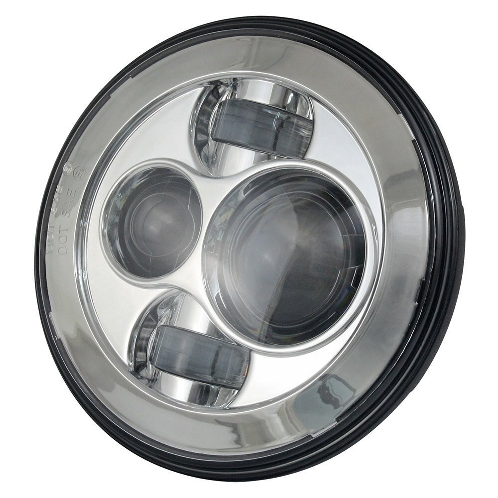 Motorrad 7 zoll Moto LED Scheinwerfer mit 4-1/2 "4,5 zoll LED Hilfs Nebel Vorbei Licht Lampe für harley touren Electra gleiten