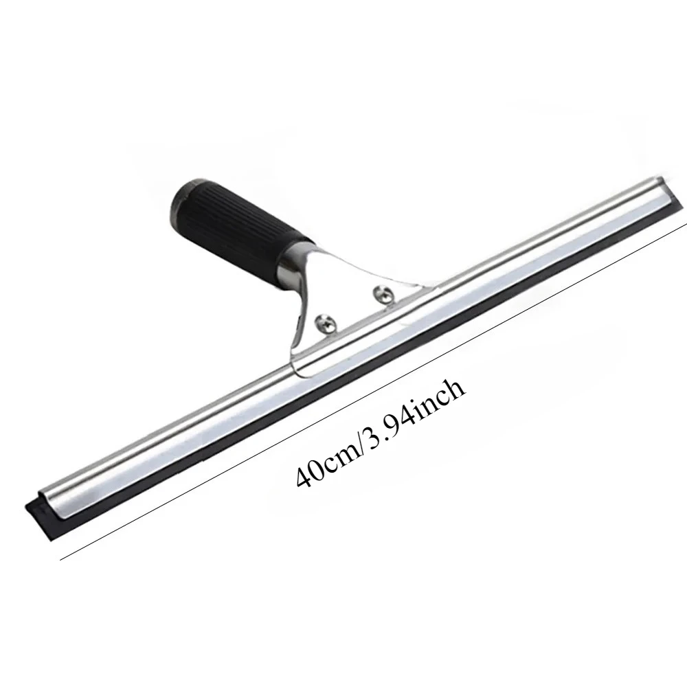 25/30/35/40 cm Glasreinigungsrakel Fensterwischer Fensterreinigungswerkzeug Gummiklinge für Badezimmer Dusche Zuhause Auto Glasreinigung: YELLOW