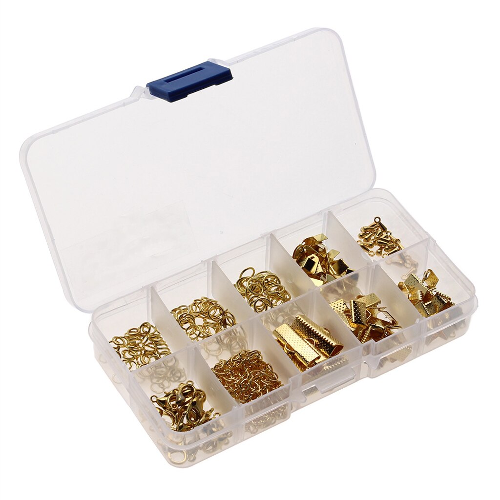 Gold Jewelry Making Starter Kit Earring Bracelet Necklace Jewelry Finding Making DIY Jewelry Making Crafts