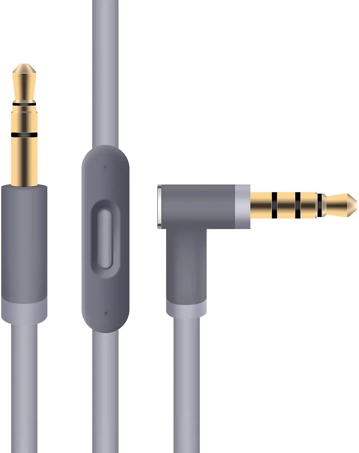 Cable de audio de repuesto con micrófono en línea y control para auriculares Beats by Dr Dre Solo/Studio/Pro/Detox: Verde