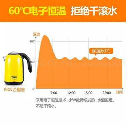 Fashionable Thermal Insulation 304 Stainless Steel Boiling Water Boiling Water Boiler Genuine Skg8045