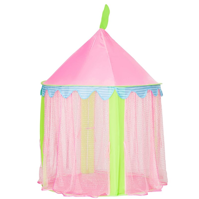 Tenda da gioco per bambini tenda da gioco pieghevole Teepee Princess Castle tenda da gioco per bambini regalo per bambini
