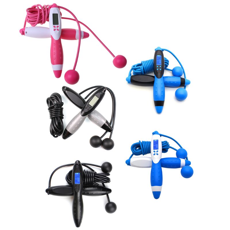 Digital Smart Jump Rope Fitness Body Building Exercise Jumping Rop U2JB