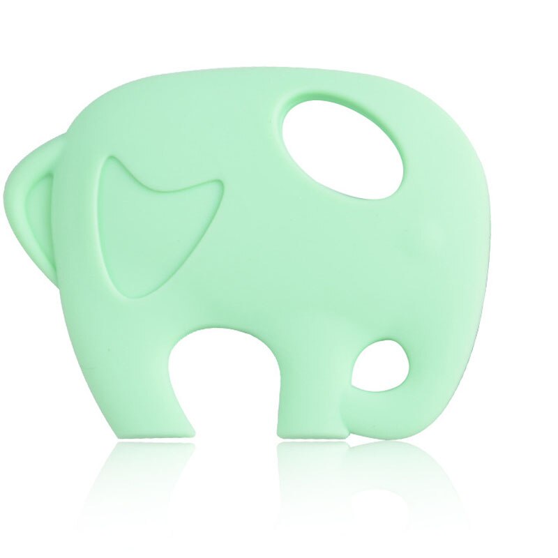 Baby Molaren Stick Biss Gummi Molaren Silikon Spielzeug Zähne Beißen Kauen Freies: Light Green