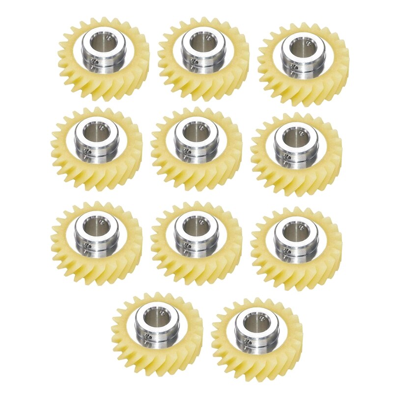 W10112253 mikser przekładnia ślimakowa wymiana część dla wir & KitchenAid miksery zastępuje 4162897 4169830 AP4295669: żółty 10szt