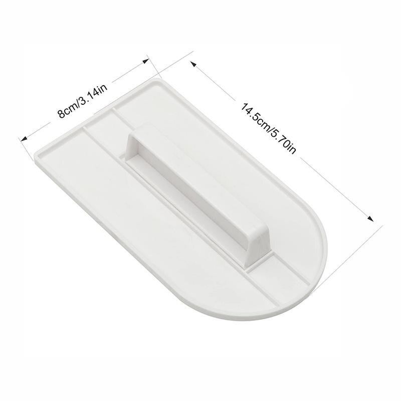 Plastic Fondant Sugar Paste Cake Chocolate Decorating Icing Smoother Baker Polisher Finisher Tools Kitchen Accessories