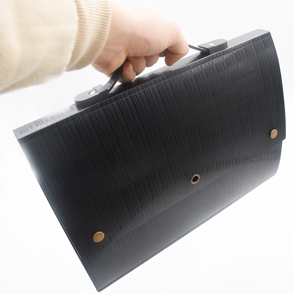 Söt bärbar expanderbar dragspel 6 fickor  a4 mappar expanderande dokumentarrangörshållare