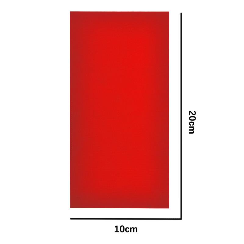 10cm*20cm selvklæbende lapper stofklistermærker til rygsæk, taske, dunjakker, paraplyer, telt, tøj, syning, reparationslapper