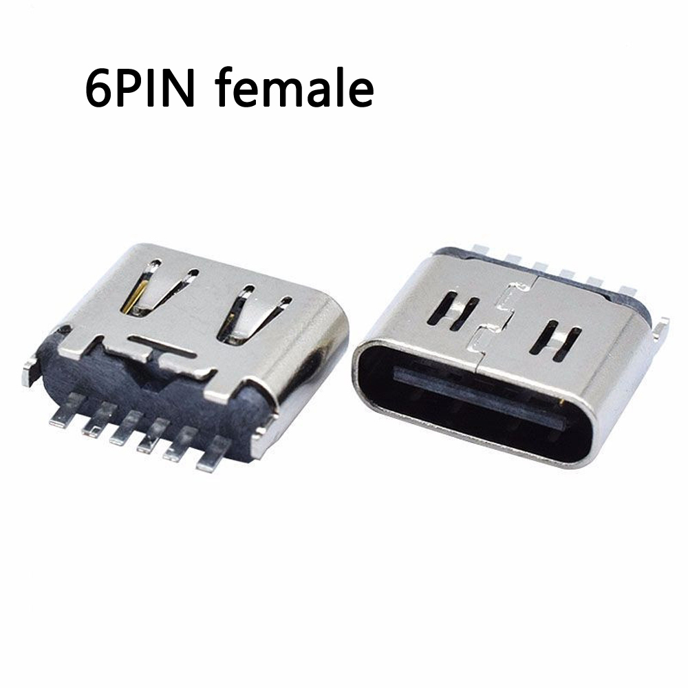 10pc 20pc poliger vertikaler micro-usb- -c 6 3.1 klinkenstecker (buchse) für samsung, huawei, meizu und xiaomi