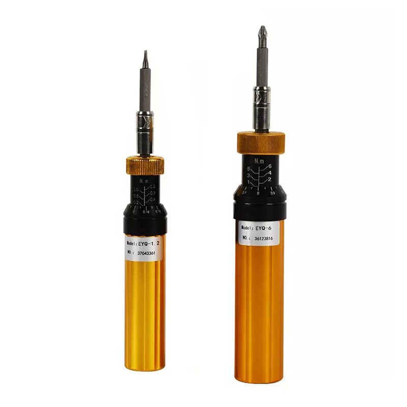 0.1-6 N.m Digital Industrial Preset Torque Driver Adjustable Automatic Slip Torque Screwdriver Driver Manual Torsion Meter Test