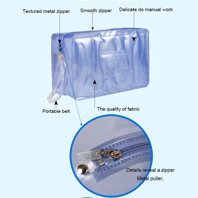 pływanie siłownia torba wodoodporny torebki przezroczysty PVC Organizer worek kostium kąpielowy myć się płukać gardło przechowywanie basen plaża torby dla dorosły dziecko