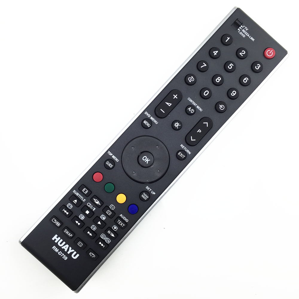 Afstandsbediening Voor Toshiba Tv Compatibel Met CT-90288 CT-90287 CT-90337 CT-90301 Engels Knoppen Huayu